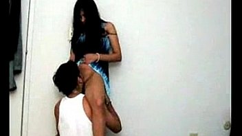 desi girl licked in standing position by bf